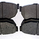 Колодки тормозные Mobis 58302-2DA00 миниатюра 1